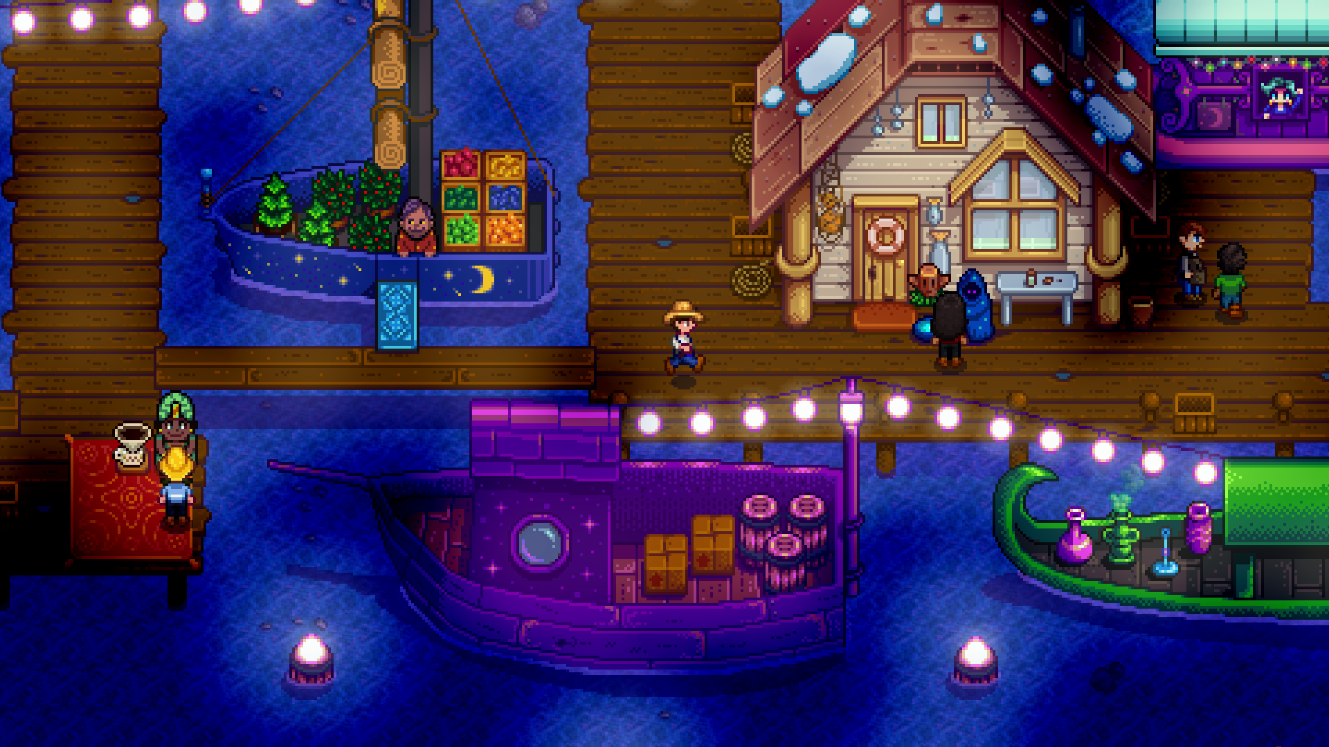 marché de nuit